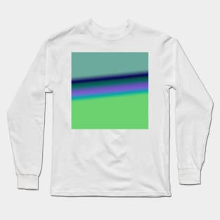 blue pink green texture art Long Sleeve T-Shirt